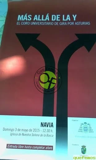 Concierto del Coro de la Universidad de Oviedo en Navia