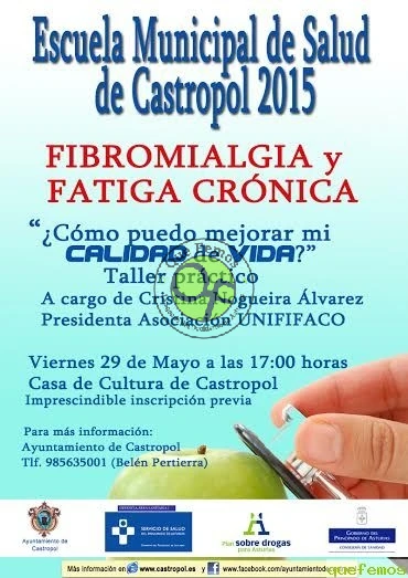 Escuela de Salud de Castropol: fibromialgia y fatiga crónica