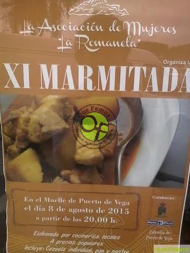 XI Marmitada 2015 en Puerto de Vega