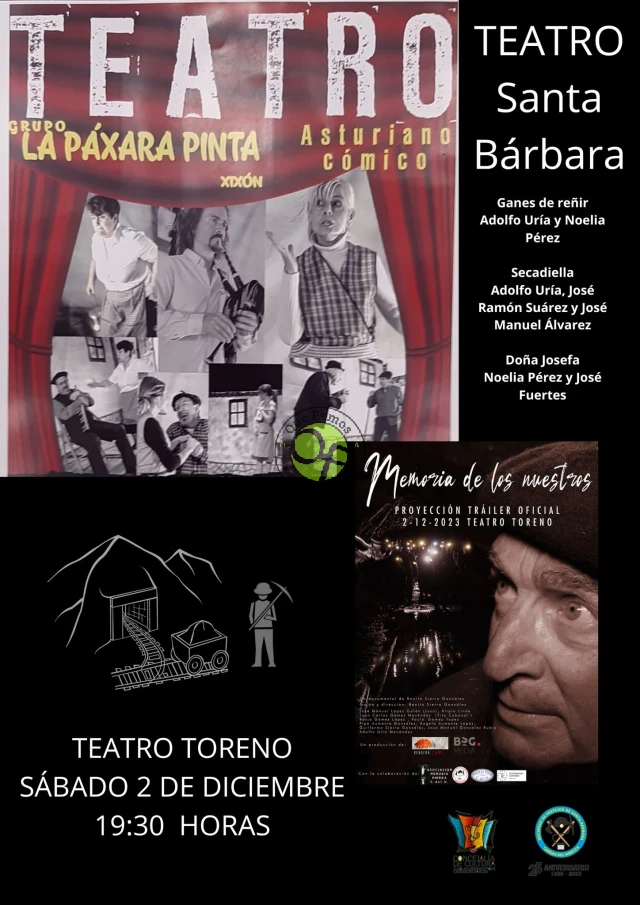 El grupo La Páxara Pinta protagonizará una tarde de teatro en Cangas del Narcea