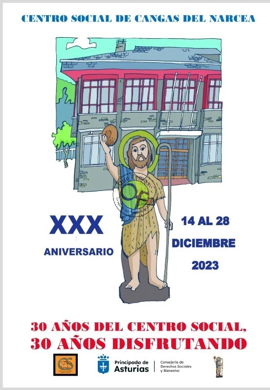 El Centro Social de Cangas del Narcea cumple 30 años