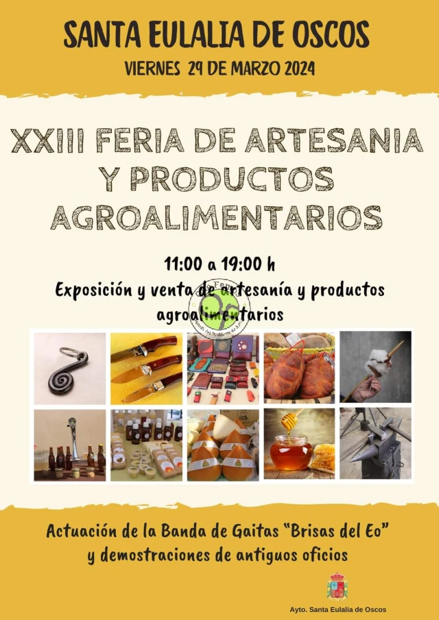 Feria de Artesanía y Productos Agroalimentarios de Santalla de Oscos 2024