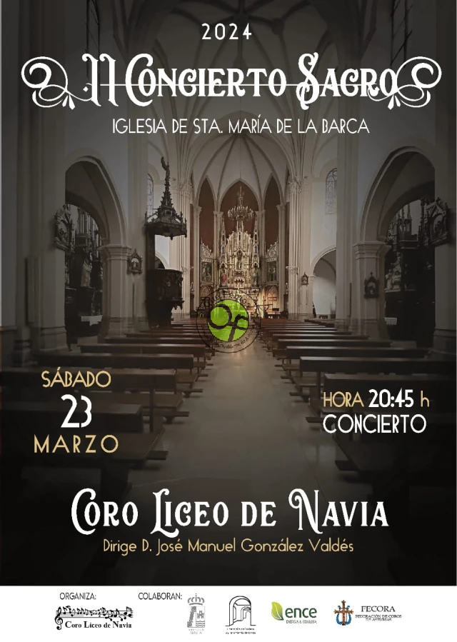 II Concierto Sacro del Coro Liceo de Navia