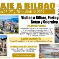 Coaña viaja a Bilbao, Portugalete, Getxo y Gernika