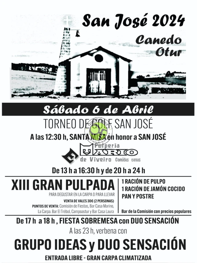 Fiesta de San José 2024 en Canedo de Otur