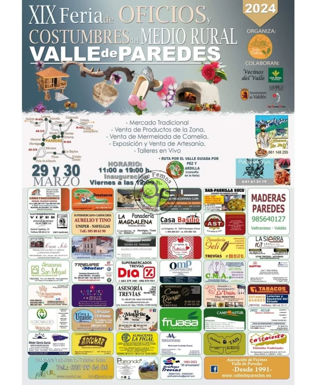 Feria de Oficios y Costumbres del Valle de Paredes 2024