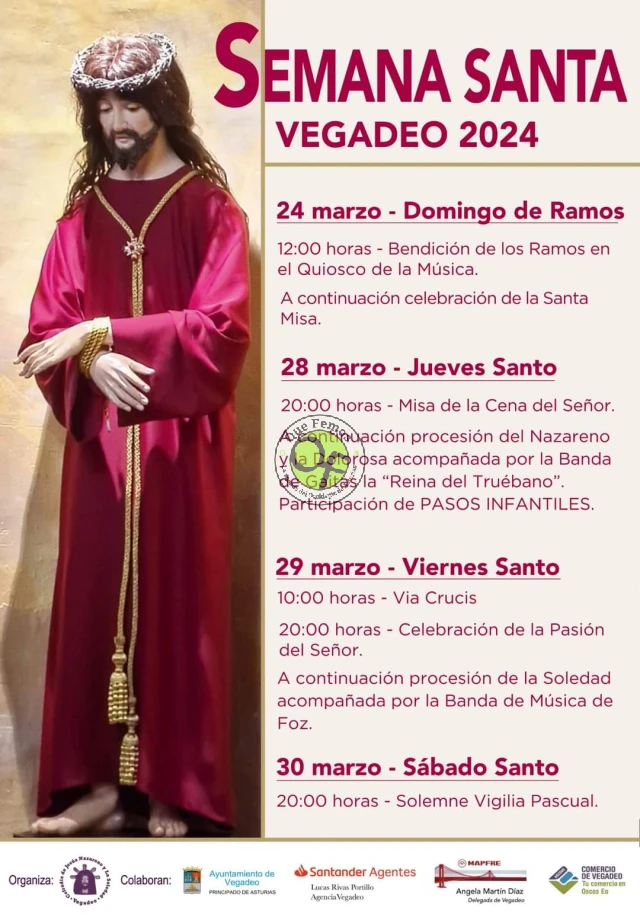 Semana Santa 2024 en Vegadeo