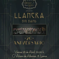 Concierto de Llanera Big Band en el Círculo Liceo de Luarca