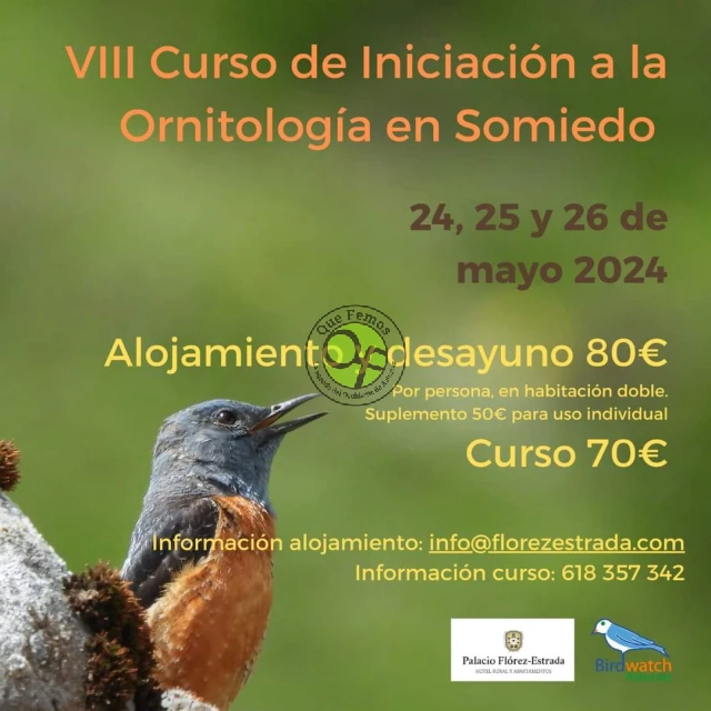 Curso de Iniciación a la Ornitología en Somiedo
