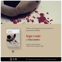  Pablo Barrio presentará su libro 