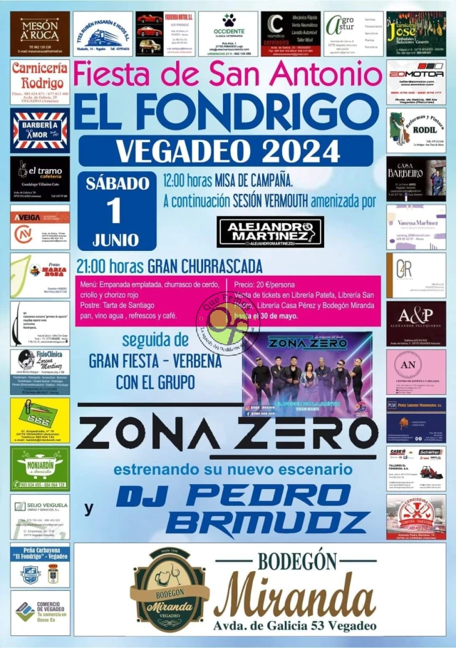 Fiesta de San Antonio 2024 en El Fondrigo