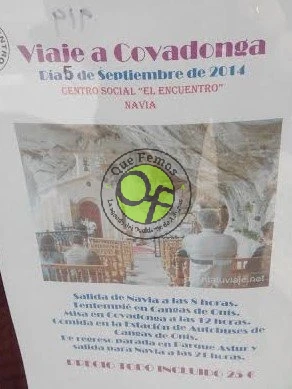 Viaje a Covadonga con el Centro Social 