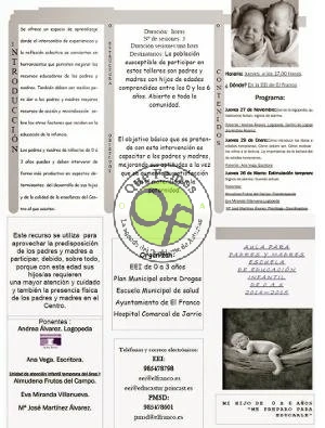 Aula para padres y madres en El Franco: 