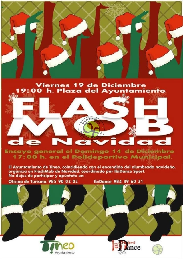 Flash Mob Navideño en Tineo