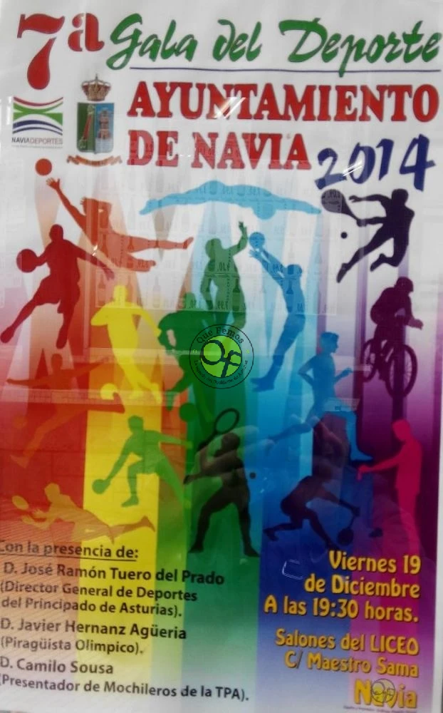 VII Gala del Deporte en Navia 2014