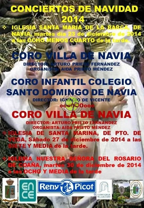 Concierto de Navidad 2014 del Coro Villa de Navia