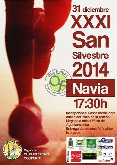 XXXI San Silvestre 2014 en Navia