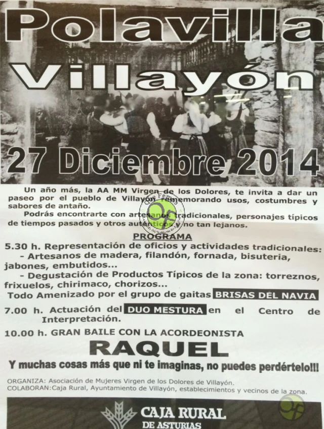 Polavilla en Villayón 2014