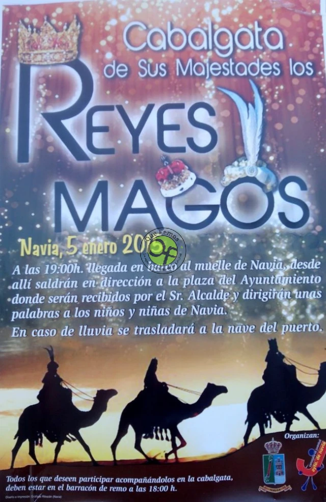 Cabalgata de Reyes 2015 en Navia
