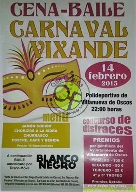 Carnaval 2015 en Villanueva de Oscos