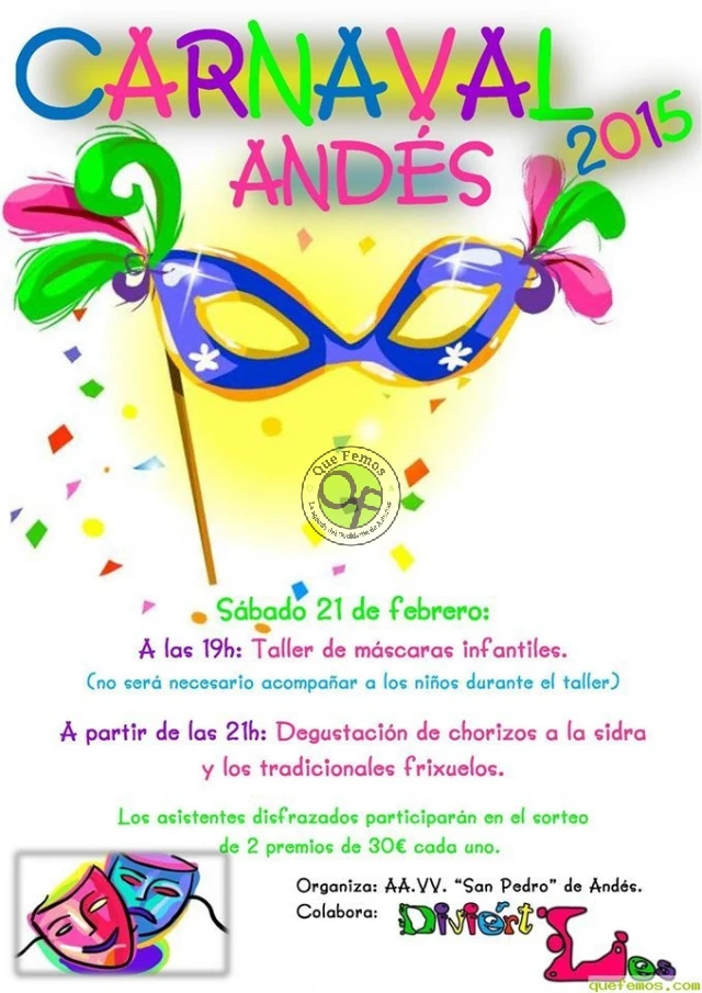 Carnaval 2015 en Andés