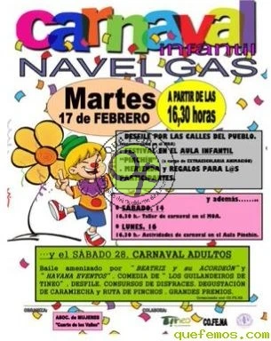 Carnaval 2015 en Navelgas