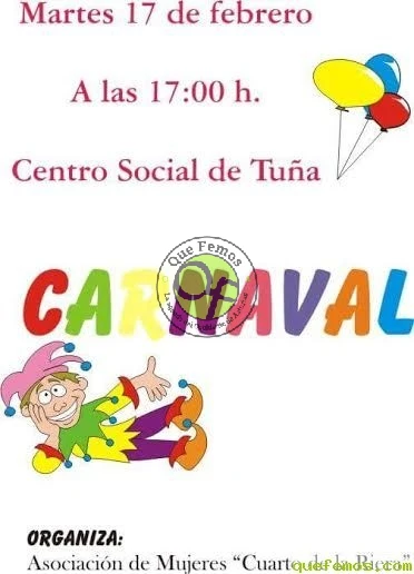 Carnaval 2015 en Tuña