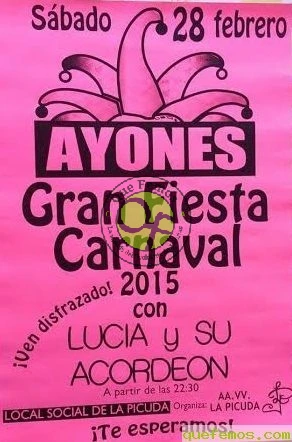 Carnaval 2015 en Ayones
