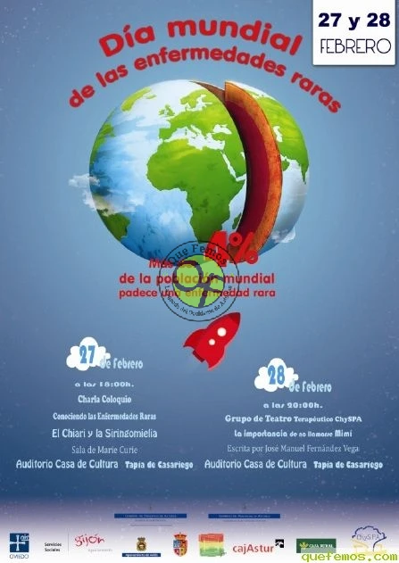 Tapia celebra el Día Mundial de las Enfermedades Raras