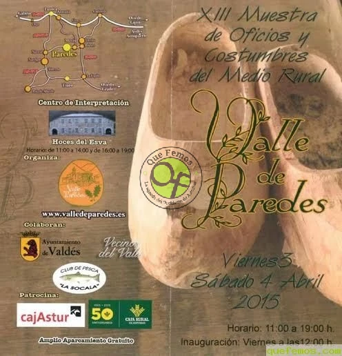 XIII Muestra de Oficios y Costumbres del Medio Rural del Valle de Paredes 2015