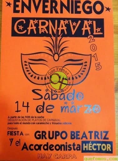 Carnaval 2015 en Enverniego