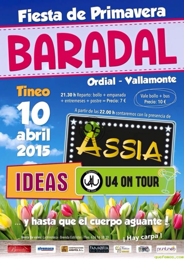 Fiesta de Primavera 2015 en El Baradal