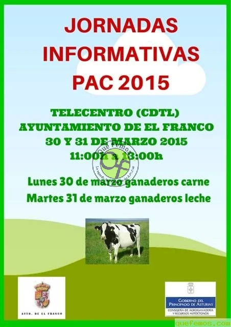 Jornadas Informativas PAC 2015 en El Franco