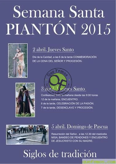 Semana Santa 2015 en Piantón