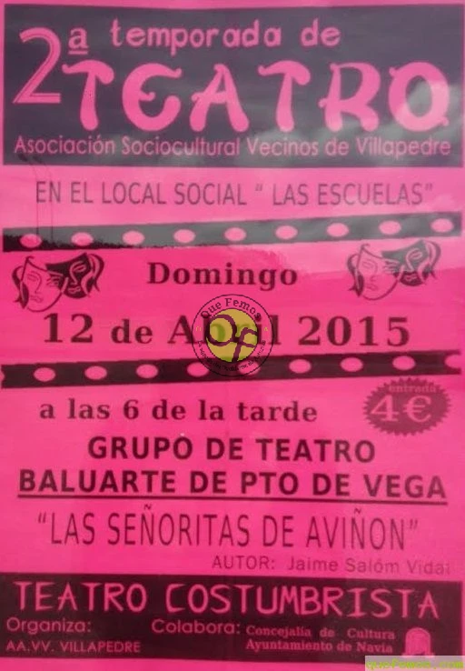 Teatro en Villapedre: 