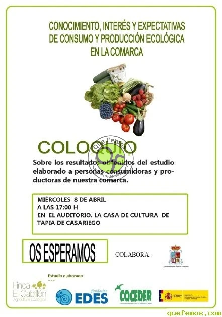 Escuela de Salud de Tapia: consumo y producción ecológica en nuestra comarca