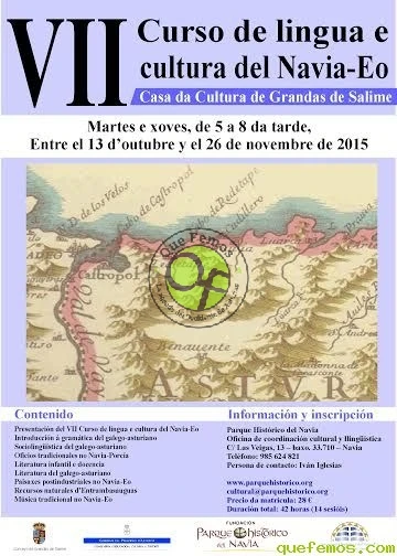 VII Curso de Llingua y Cultura del Navia-Eo en Grandas de Salime