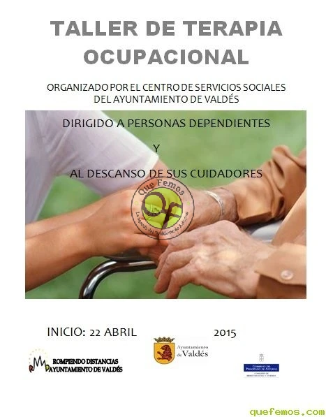 Taller de terapia ocupacional en Luarca