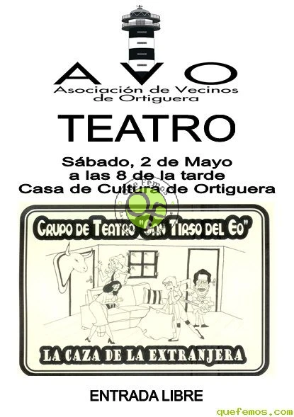 Teatro en Ortiguera: 