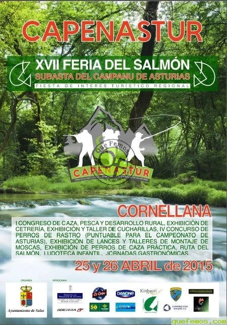 Capenastur y XVII Feria del Salmón 2015 en Cornellana