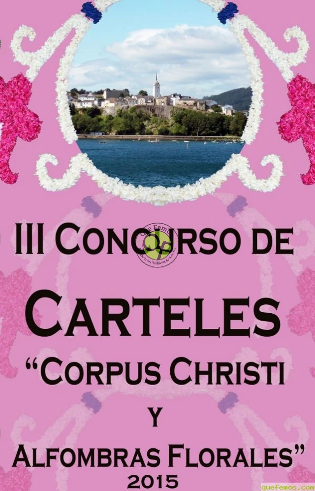 III Concurso de Carteles Corpus Christi y Alfombras Florales de Castropol 2015