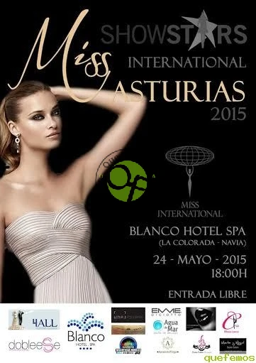 Navia acoge la proclamación de Miss International Asturias 2015