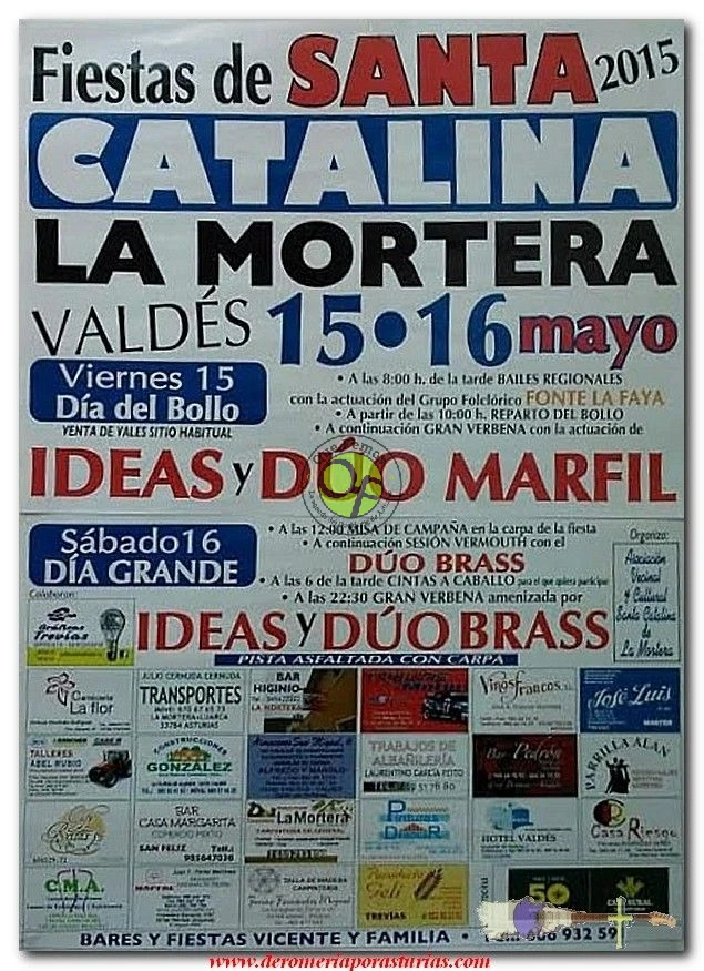 Fiestas de Santa Catalina 2015 en La Mortera