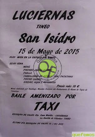 San Isidro 2015 en Luciernas