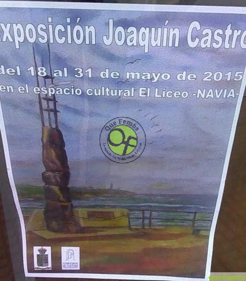Exposición de Joaquín Castro en Navia