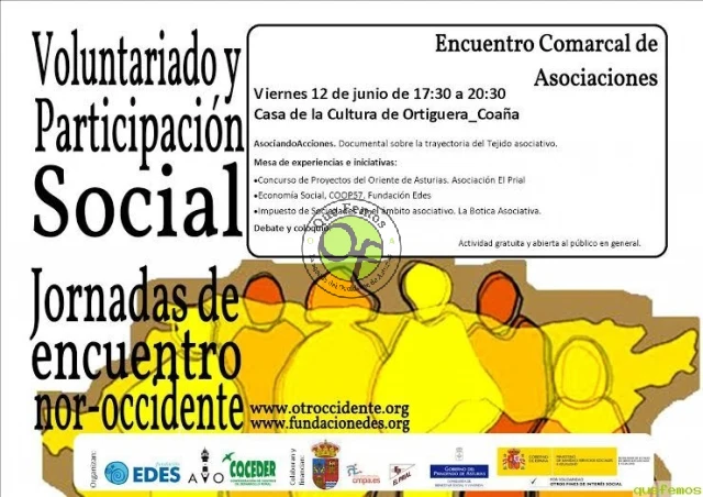 Encuentro comarcal de asociaciones en Ortiguera