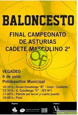 Final del Campeonato de Asturias Cadete Masculino 2ª en Vegadeo