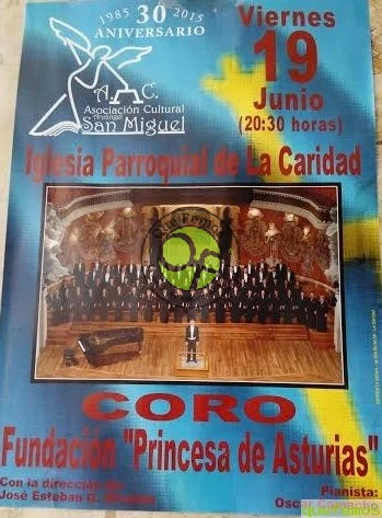 Concierto del Coro de la Fundación Princesa de Asturias en A Caridá
