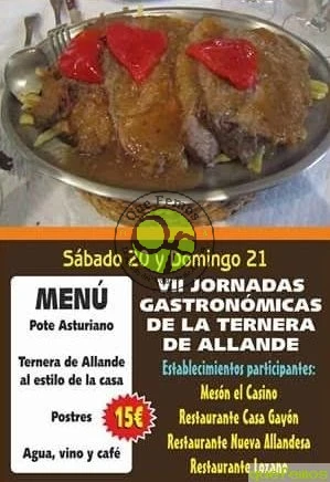 VII Jornadas Gastronómicas de la Ternera de Allande 2015
