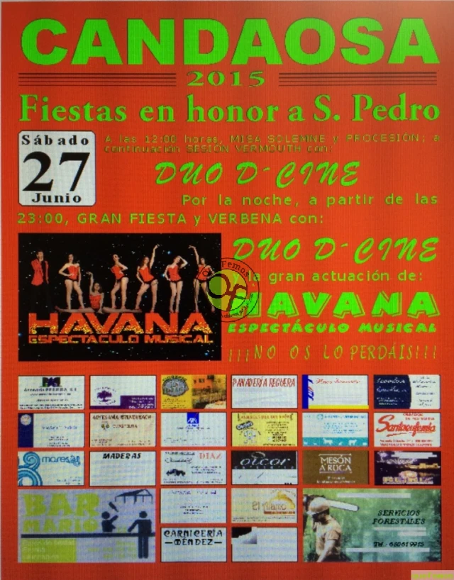 Fiestas de San Pedro 2015 en Candosa